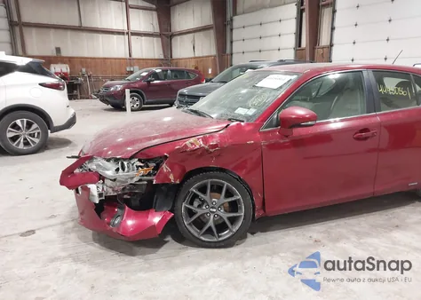 2012 Lexus Ct 200H Premium from USA, damaged, VIN JTHKD5BH0C2098144
